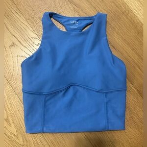 Abercrombie YPB Sculptlux high neck corset top (curve love)